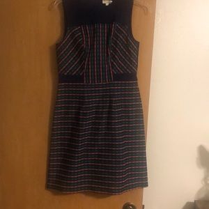 EUC Shoshana Dress with Navy on Top and Patterned